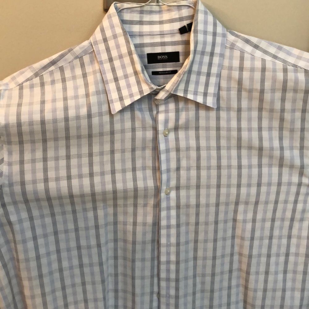 Hugo Boss Regular Fit Dress Shirt - image 4